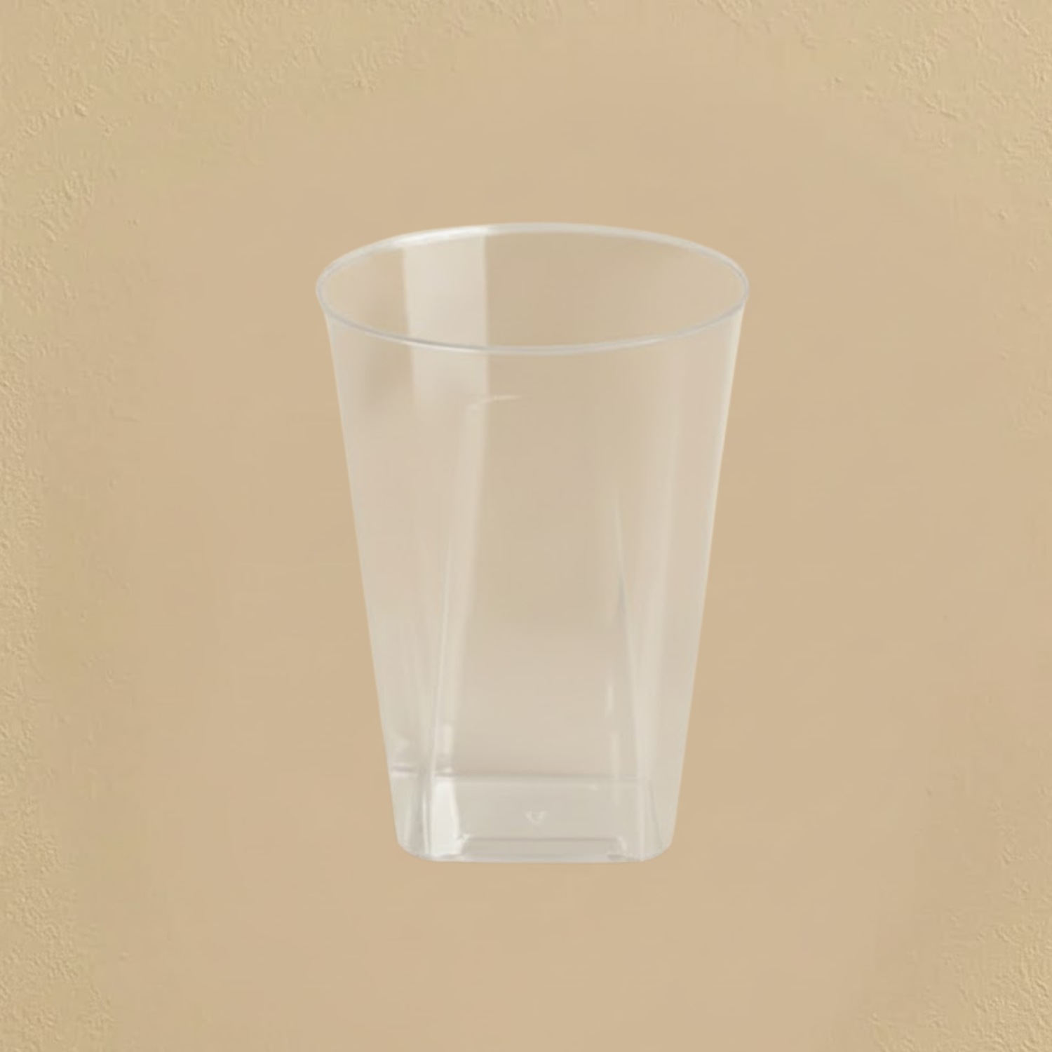 Heavy Weight Square Plastic Tumblers - 20 Count