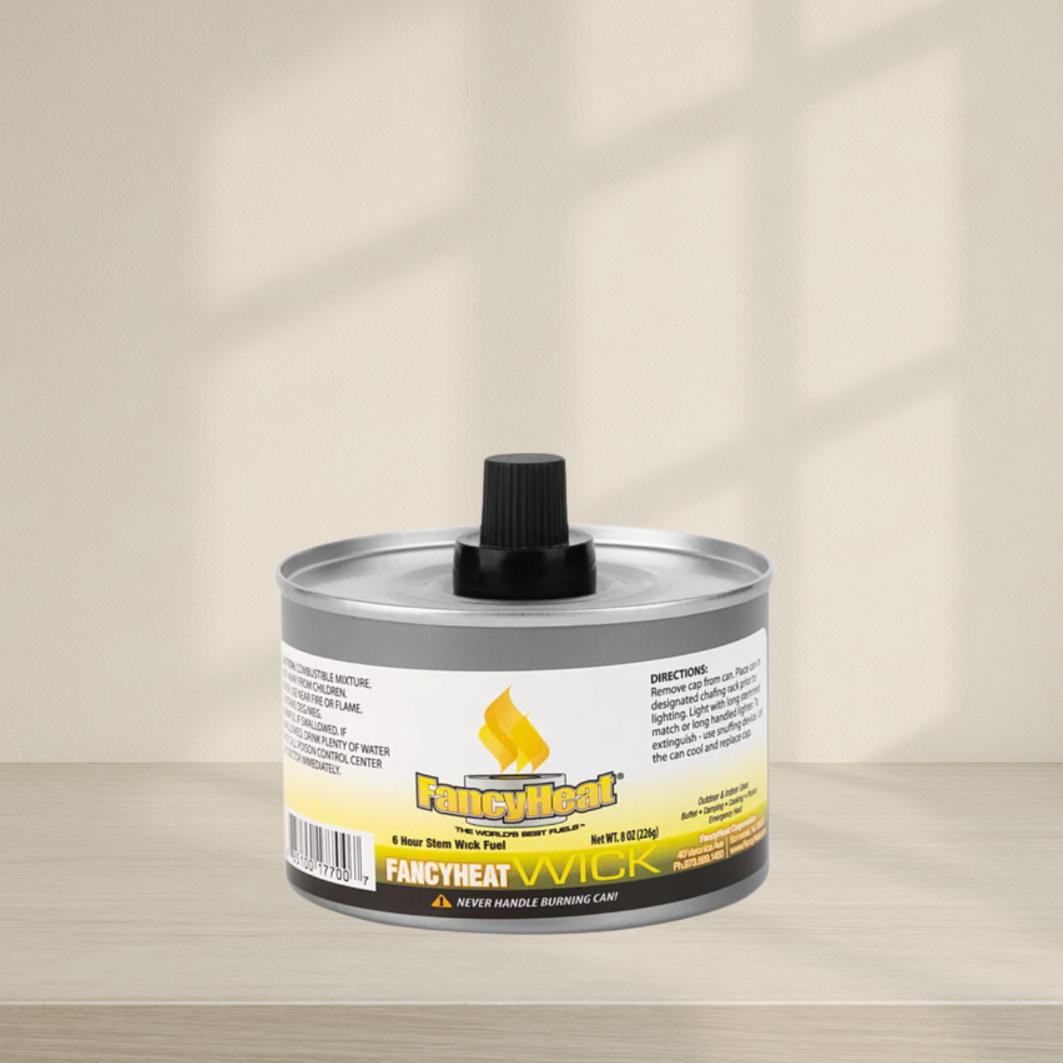 Fancy Heat Wick Fuel 6 Hour