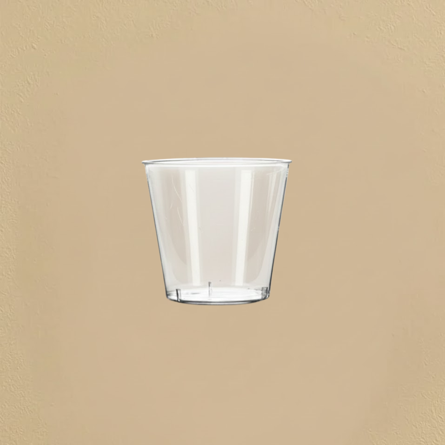 Clear 1oz Round Shot Cups- 50 Count