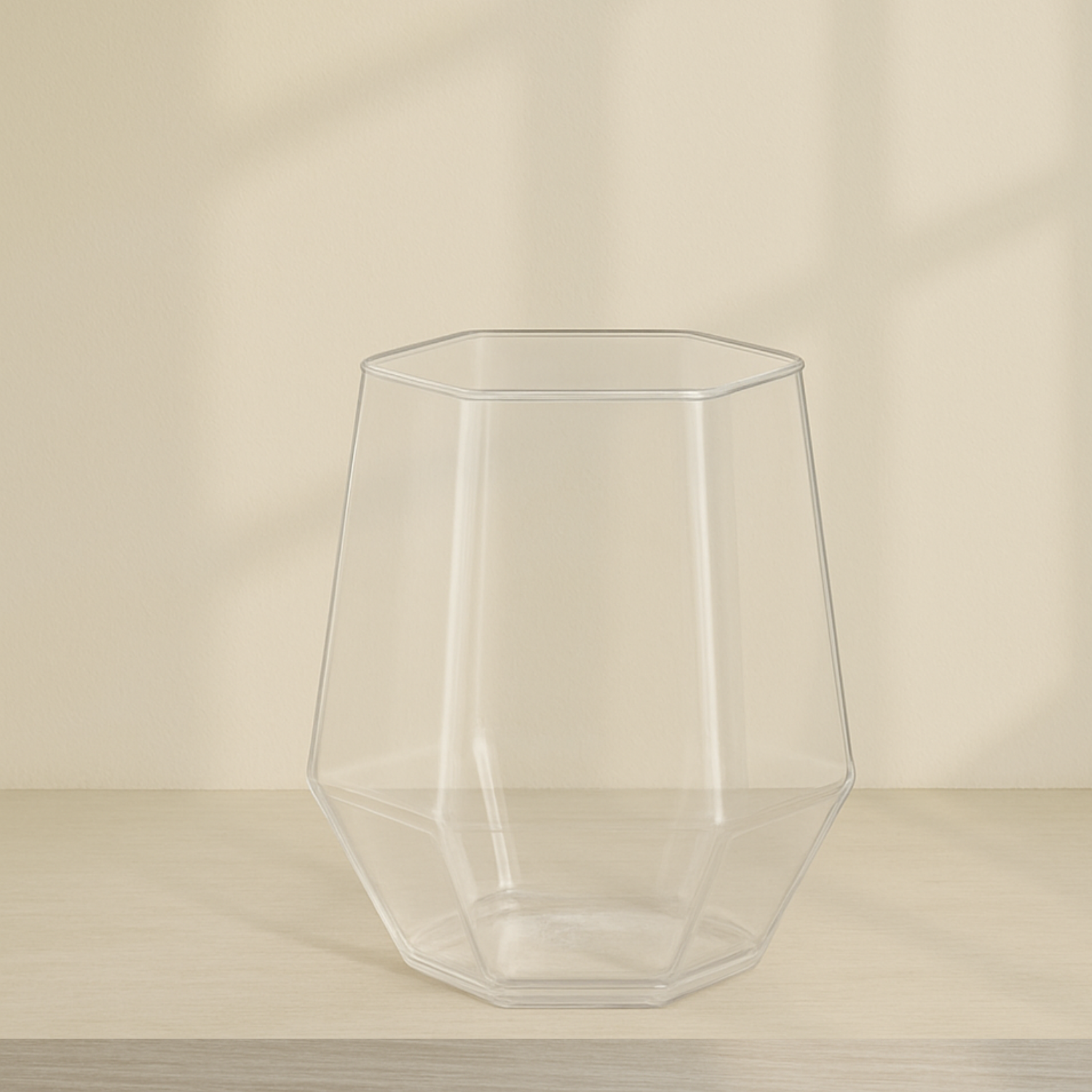 Stemless Goblets Hexagon- 6 Count