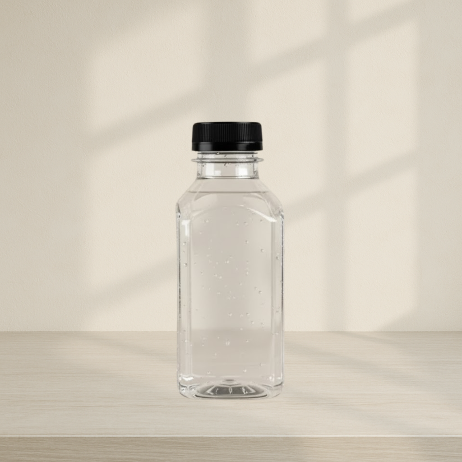 Plastic Bottles With Lids - 7 Count