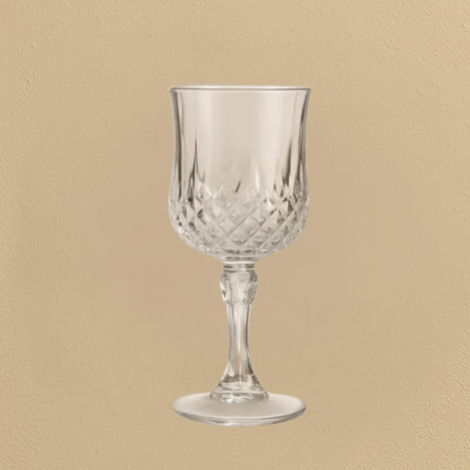 Crystal-Like Wine Glasses - 4 Count