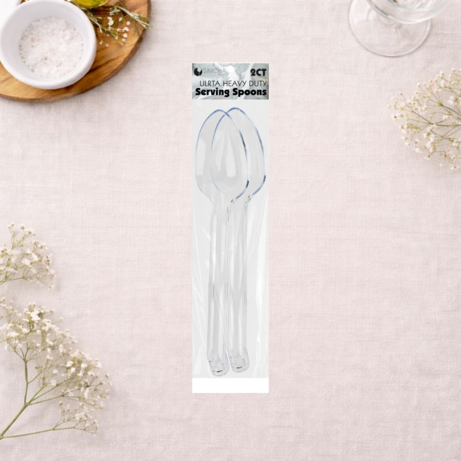 Serving Spoon Ultra Heavy Duty - 2 Count