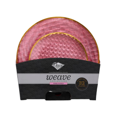 Weave collection pink/gold 32ct