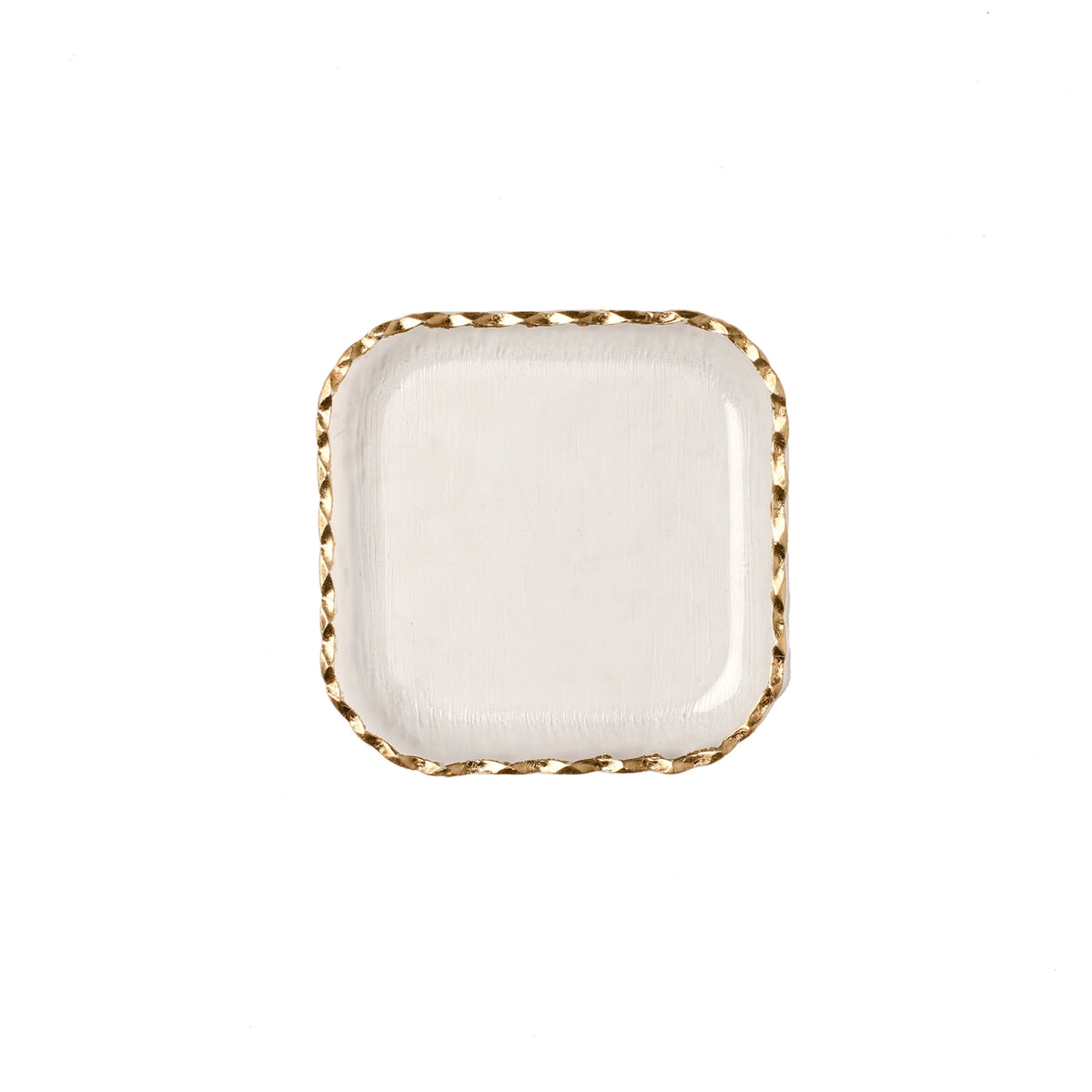 Square Glass Salad Plate