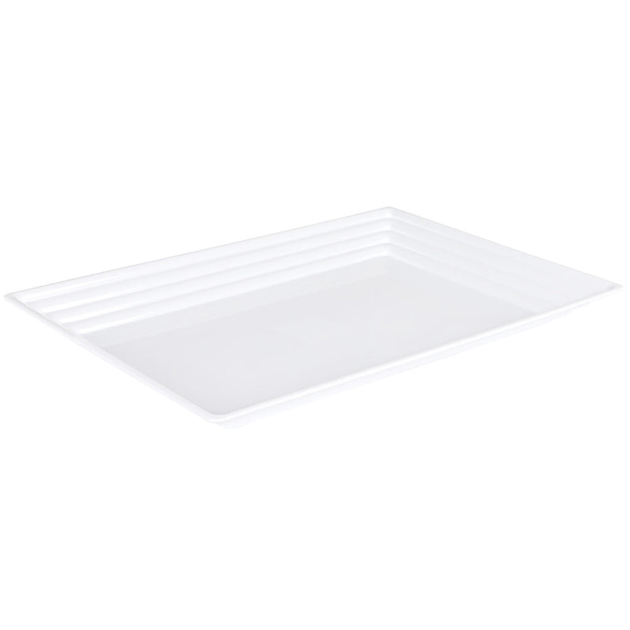 Leveled Rectangle Tray - The Closeout Connection