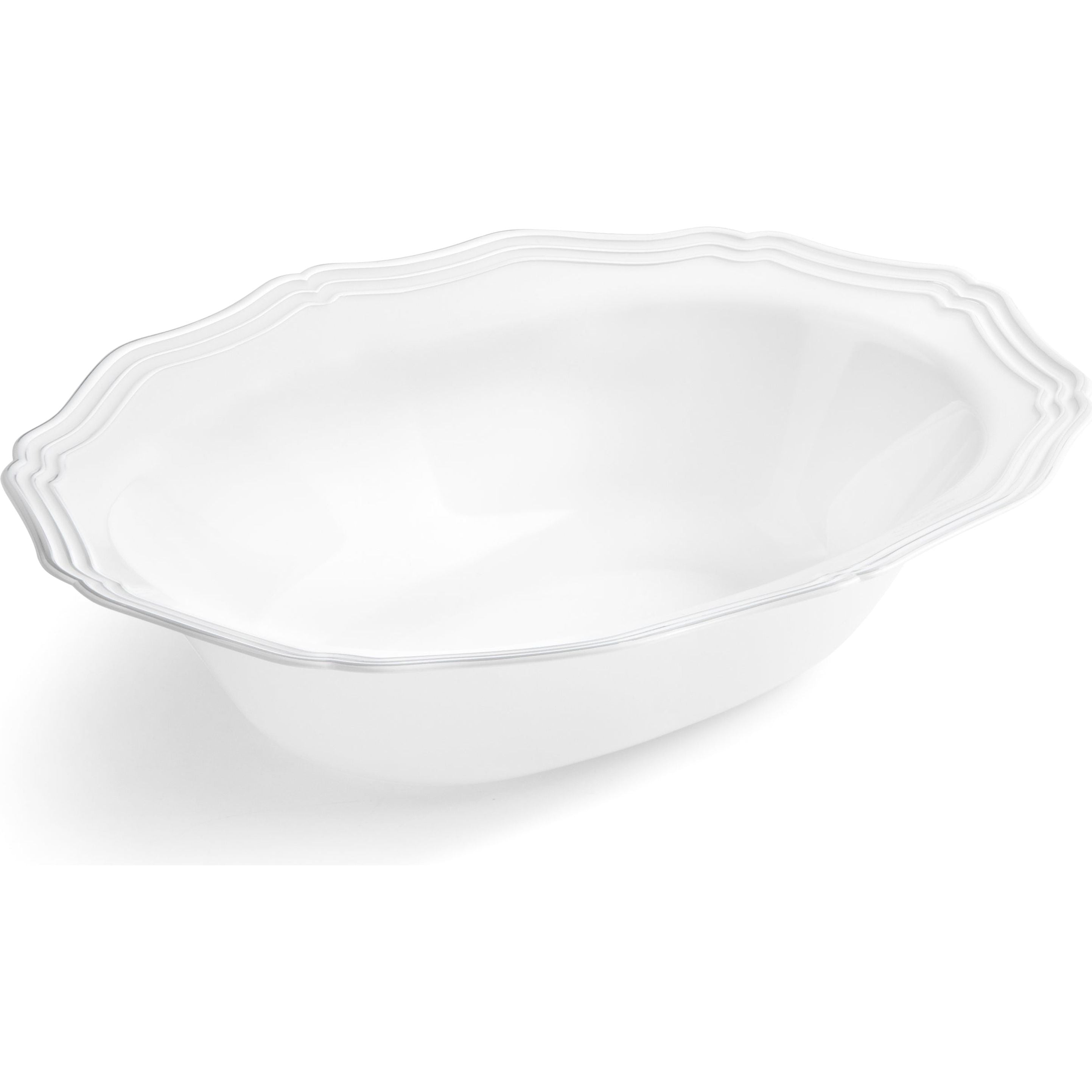 Aristocrat Medium Silver Serving Bowl - 25 Count
