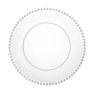 Beaded Collection White and Silver