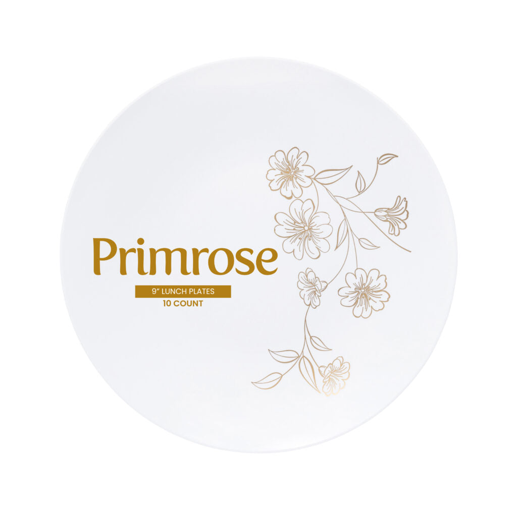 Primrose Plate Collection - The Closeout Connection