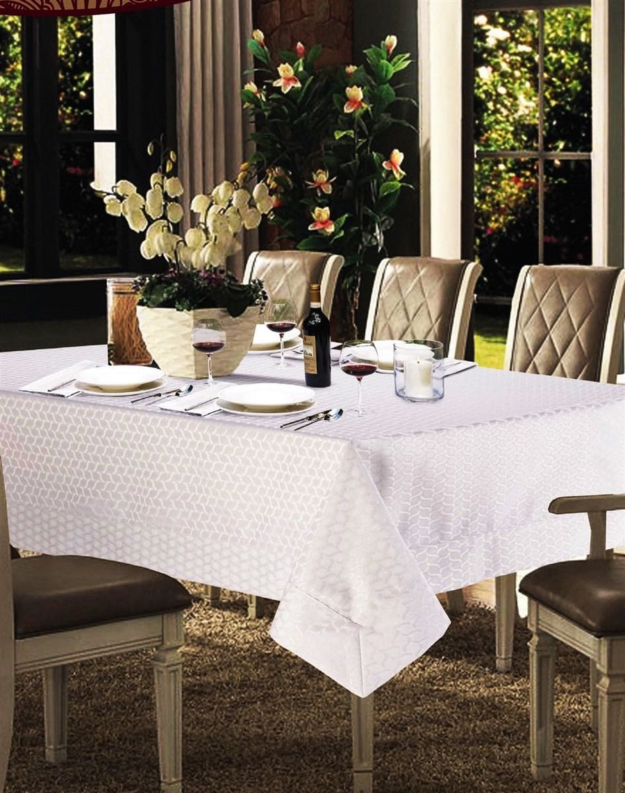 Laurel Spill Proof Tablecloth - The Closeout Connection