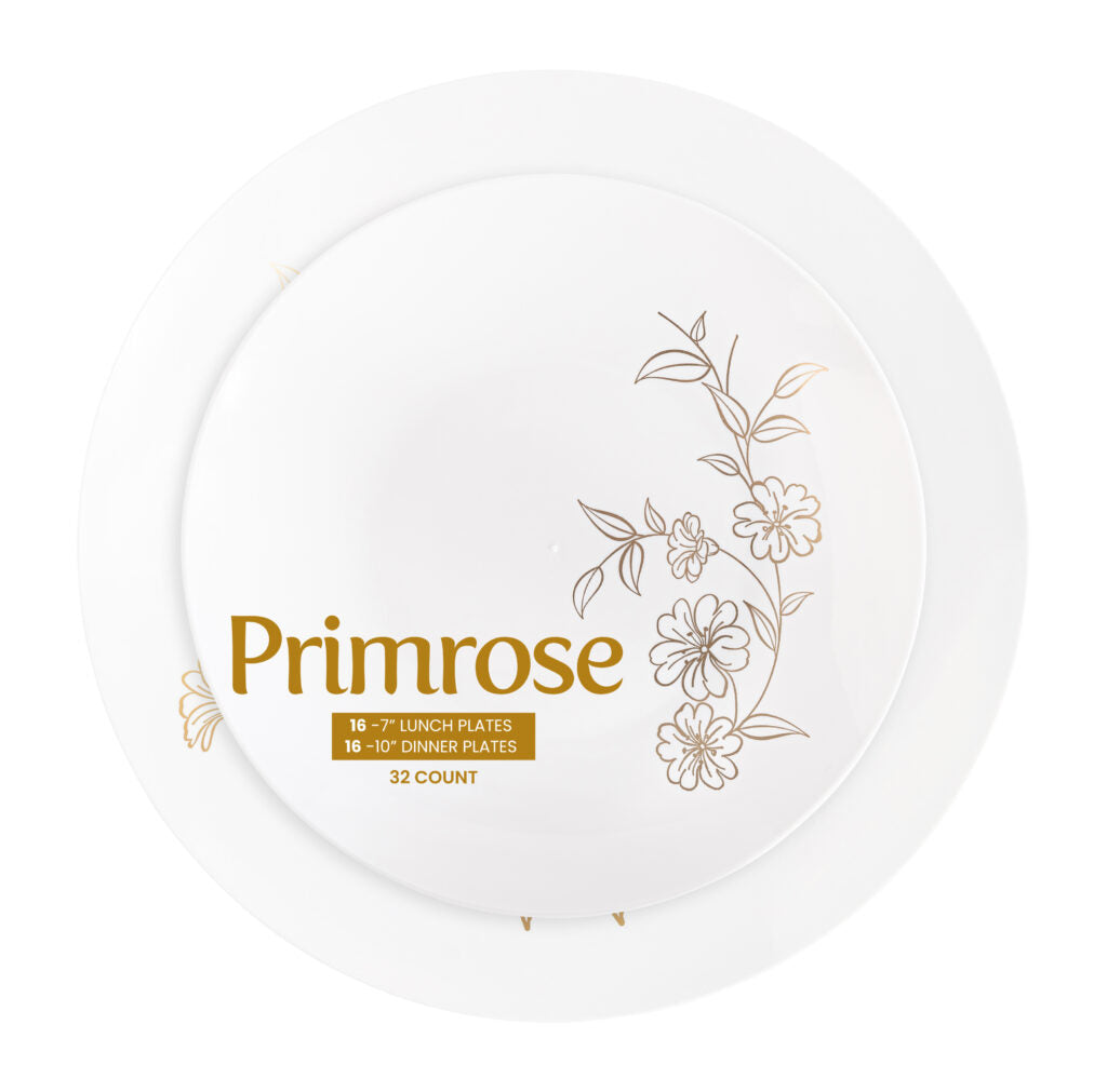 Primrose Plate Collection - The Closeout Connection