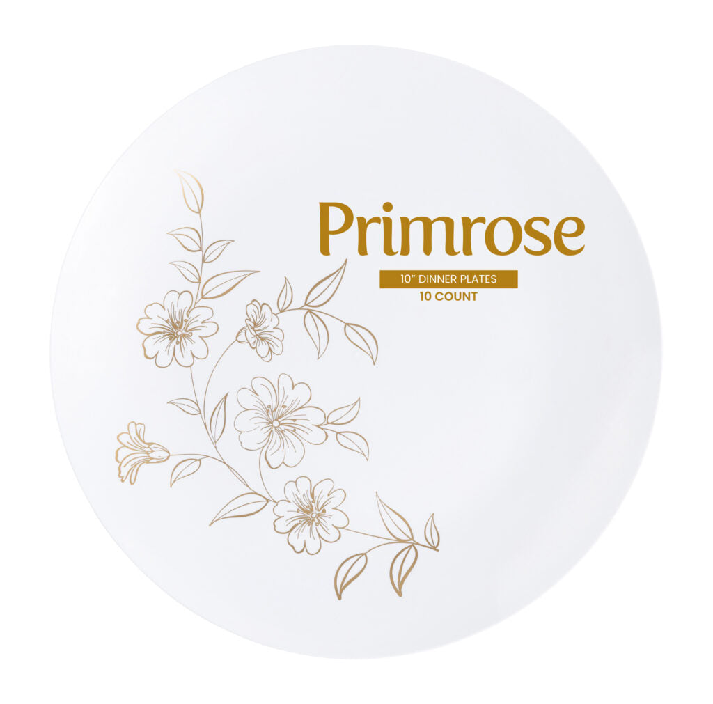 Primrose Plate Collection - The Closeout Connection