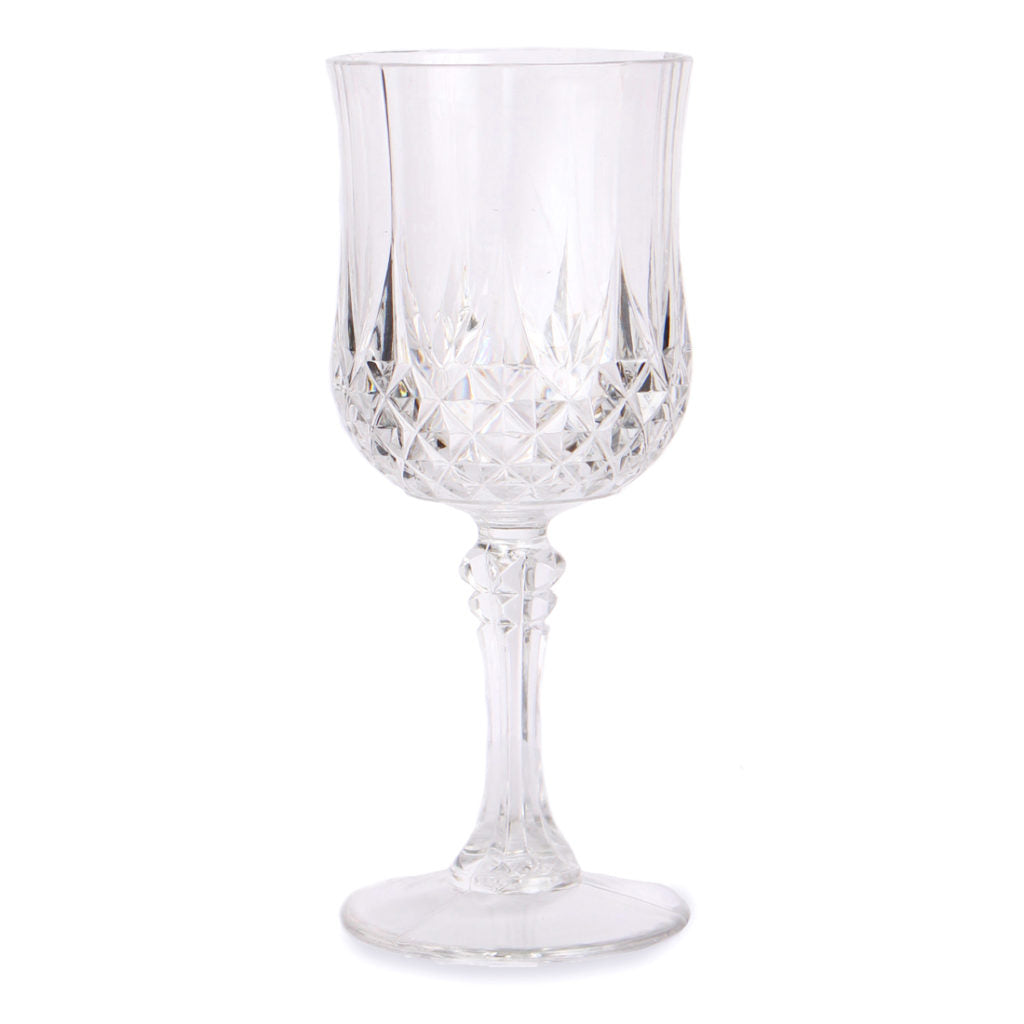 Crystal-Like Wine Glasses - 4 Count