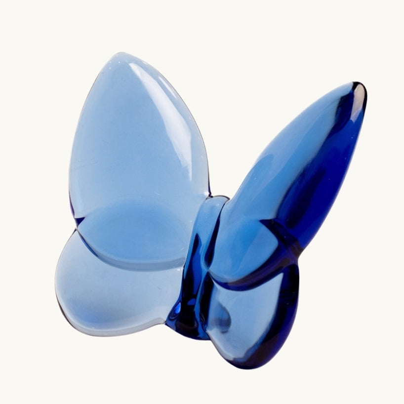 Glass Butterfly- Blue