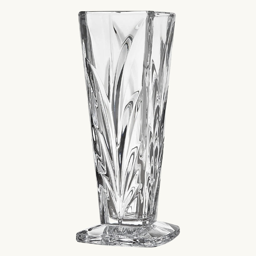 Shannon Crystal Vase 2.95" x 2.95" x 8.27"
