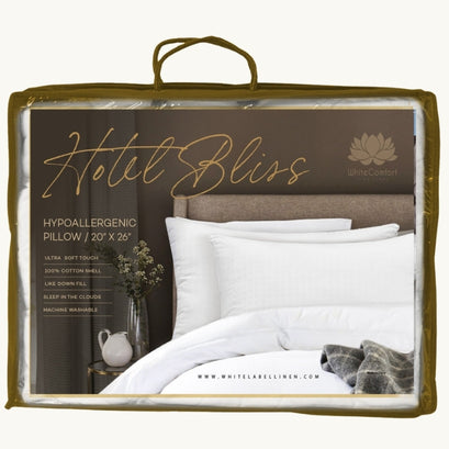 Hotel Bliss Down Like Pillow 20" x 26" x 1.5"