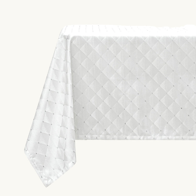 Brookfield White Tablecloth