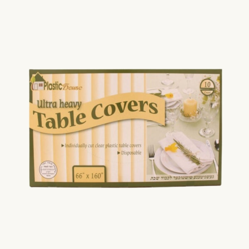 Clear Ultra Heavy Duty Table Cover