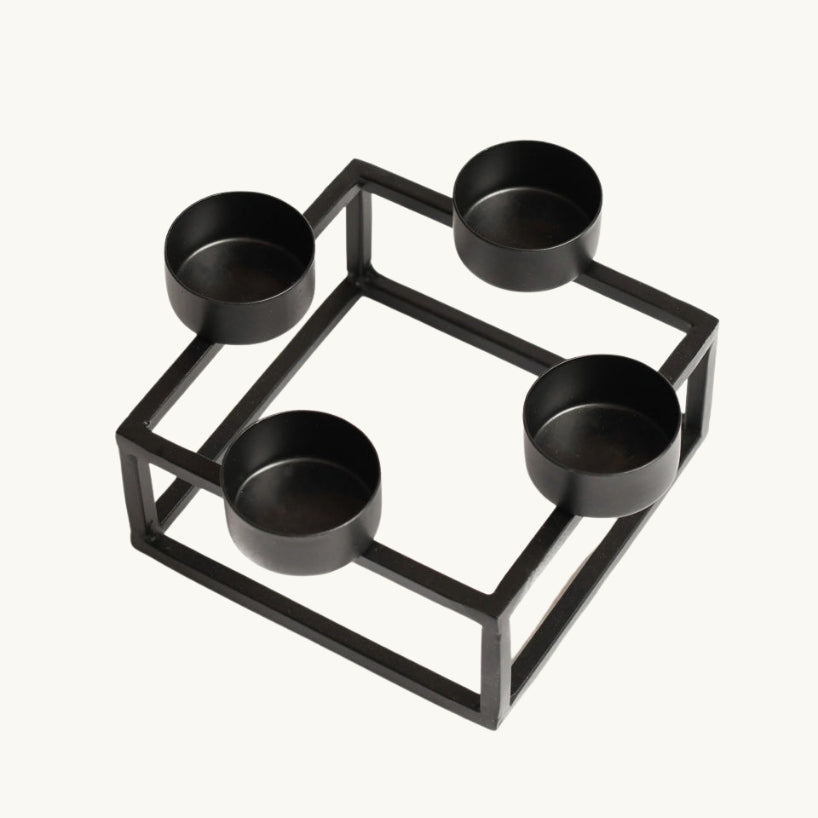 Iron Candle Holder