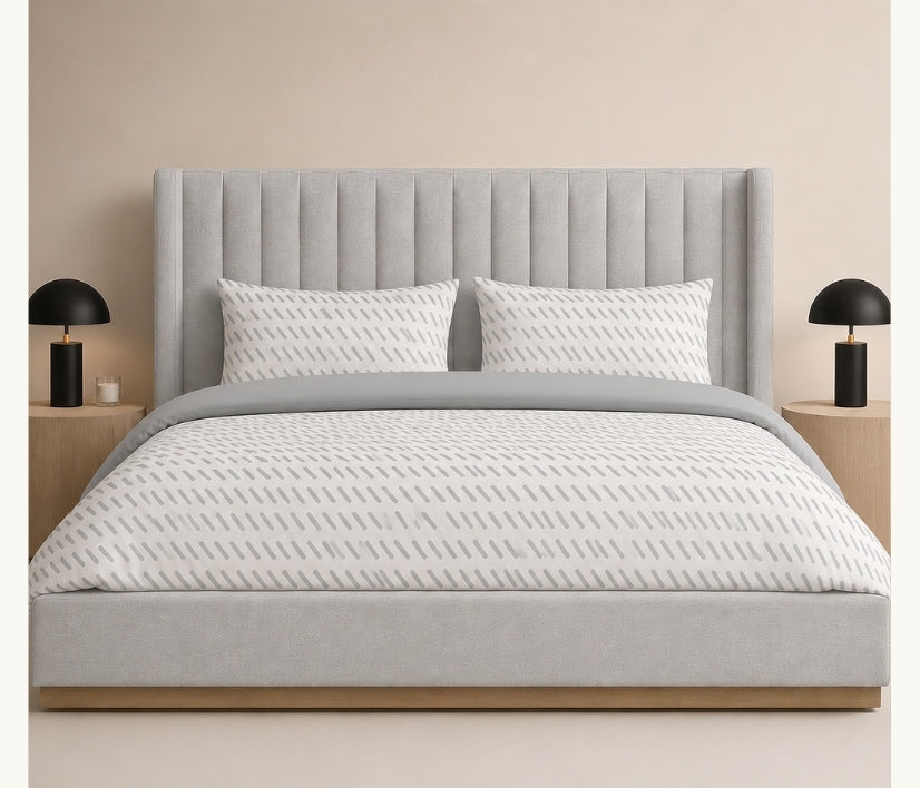 Luxe Playful Strokes Bedding Set - 6 Piece