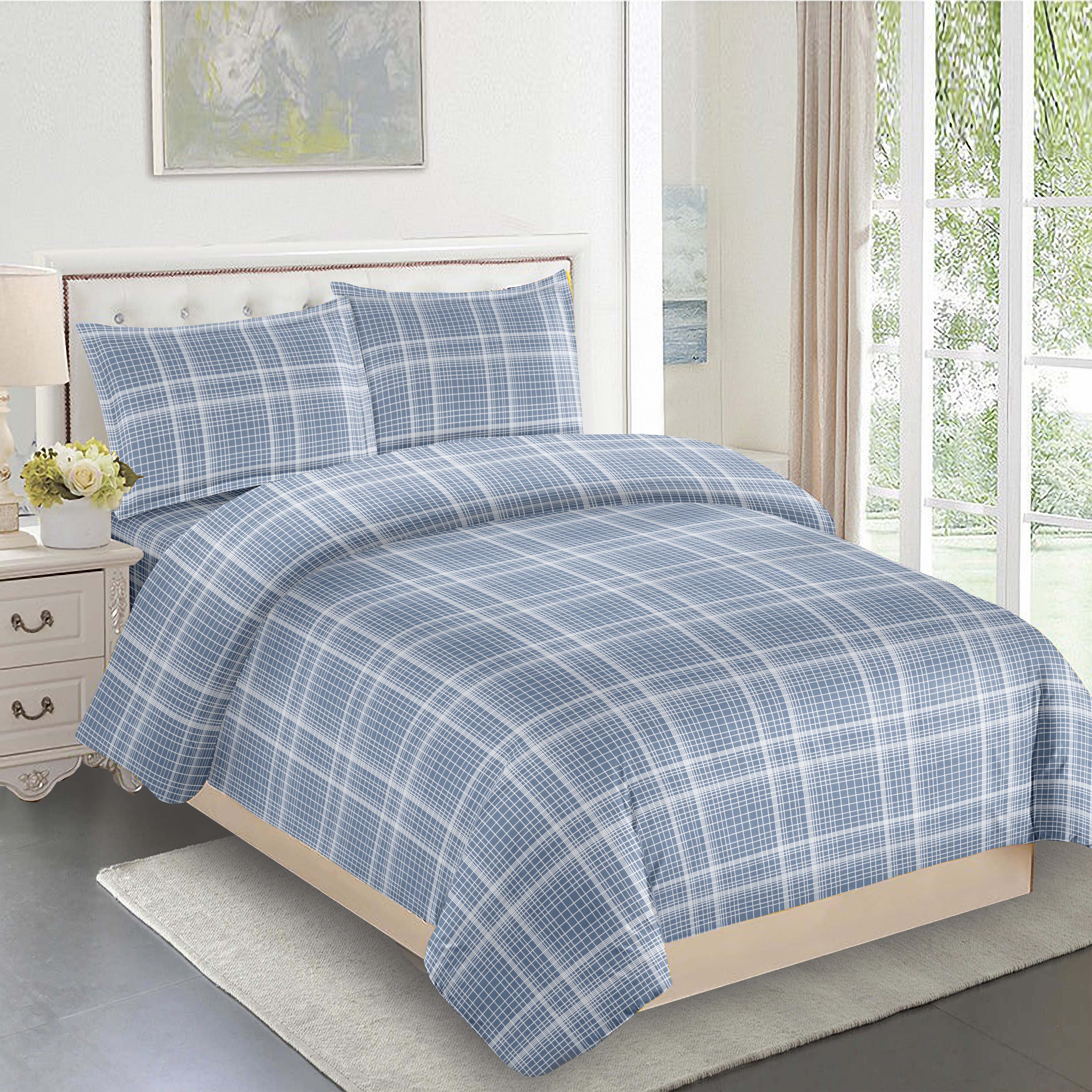 Simple Plaid 6PC Twin Bedding Set