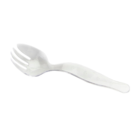 Clear Serving Fork