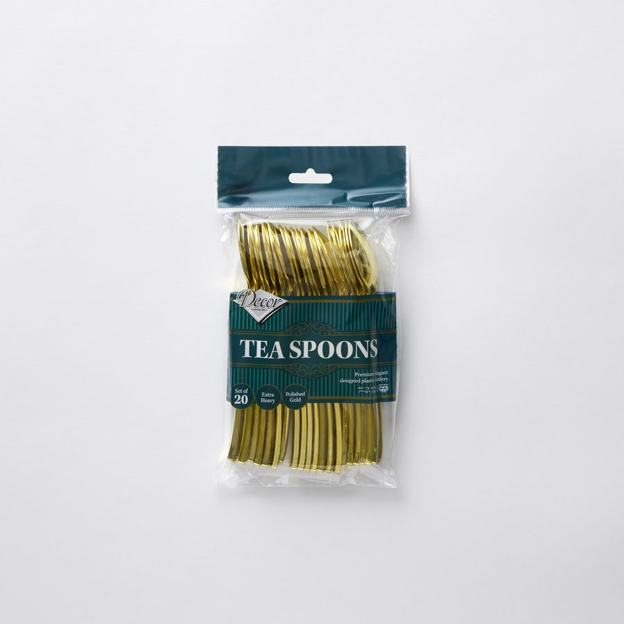 Decor Gold Premium Elegant Cutlery - 20 Count