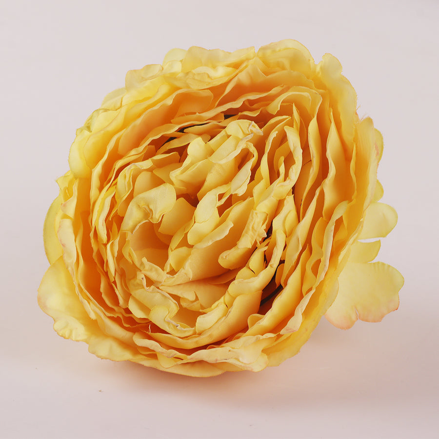 Yellow Flower Design 4 Count Set - The Closeout Connection