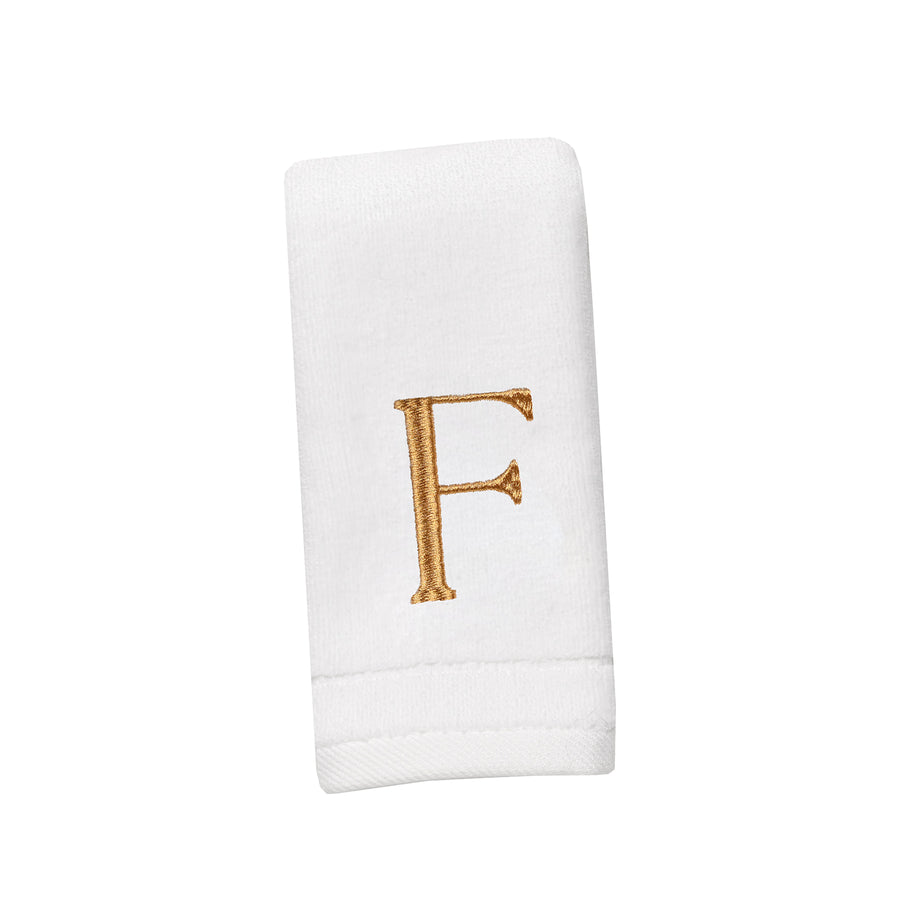 Monogrammed Gold / Silver Bath Towels - The Closeout Connection