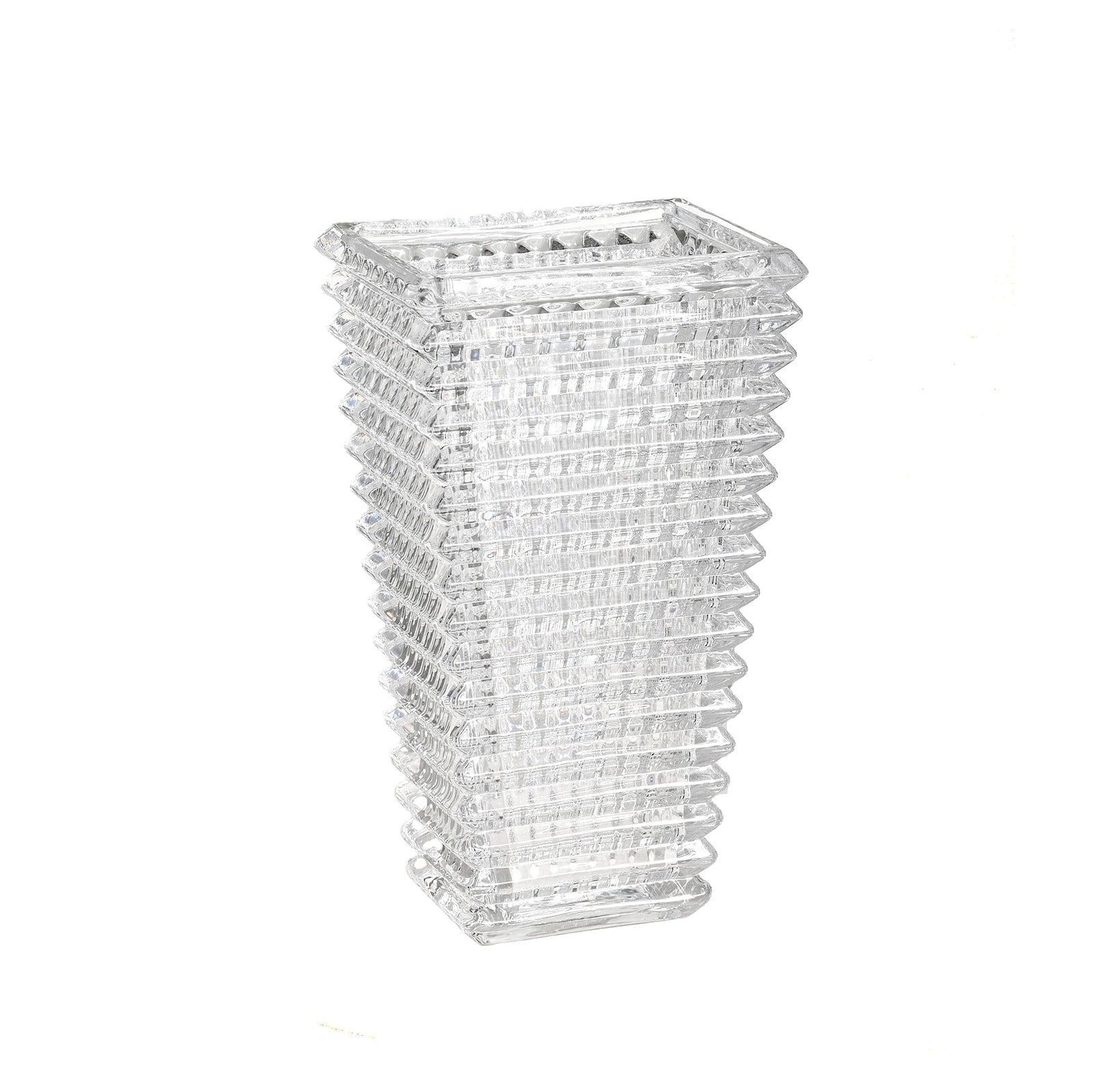 Rectangular Glass Tower Vase - The Closeout Connection