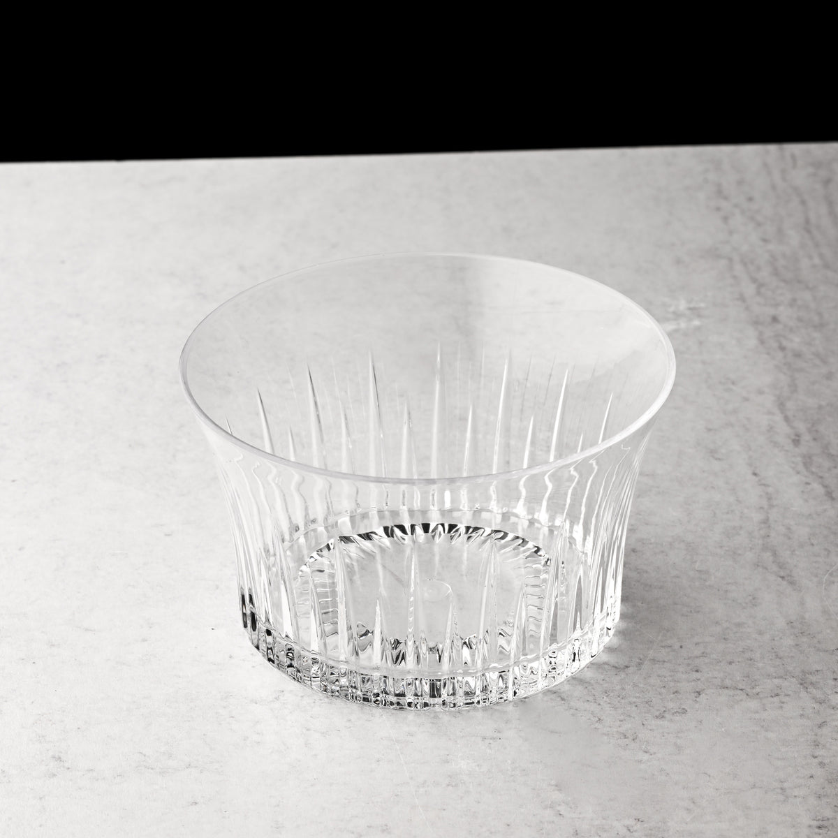 Small Bowl Clear Transparent Top without Golden Rim - The Closeout Connection