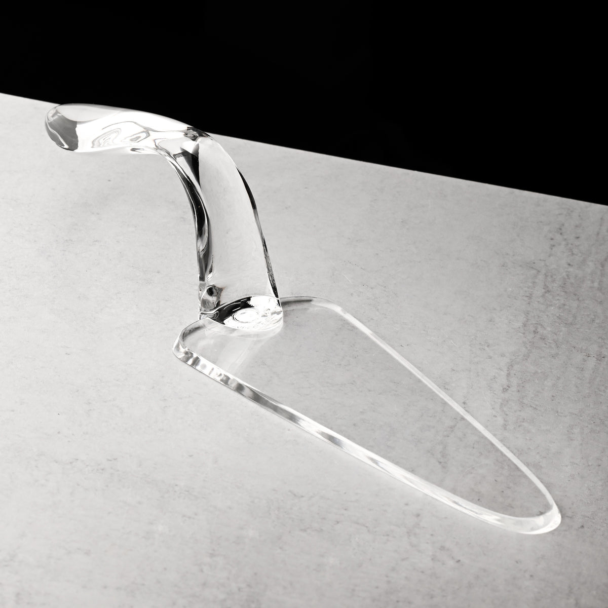 Cake Shovel/Knife Clear Transparent - The Closeout Connection