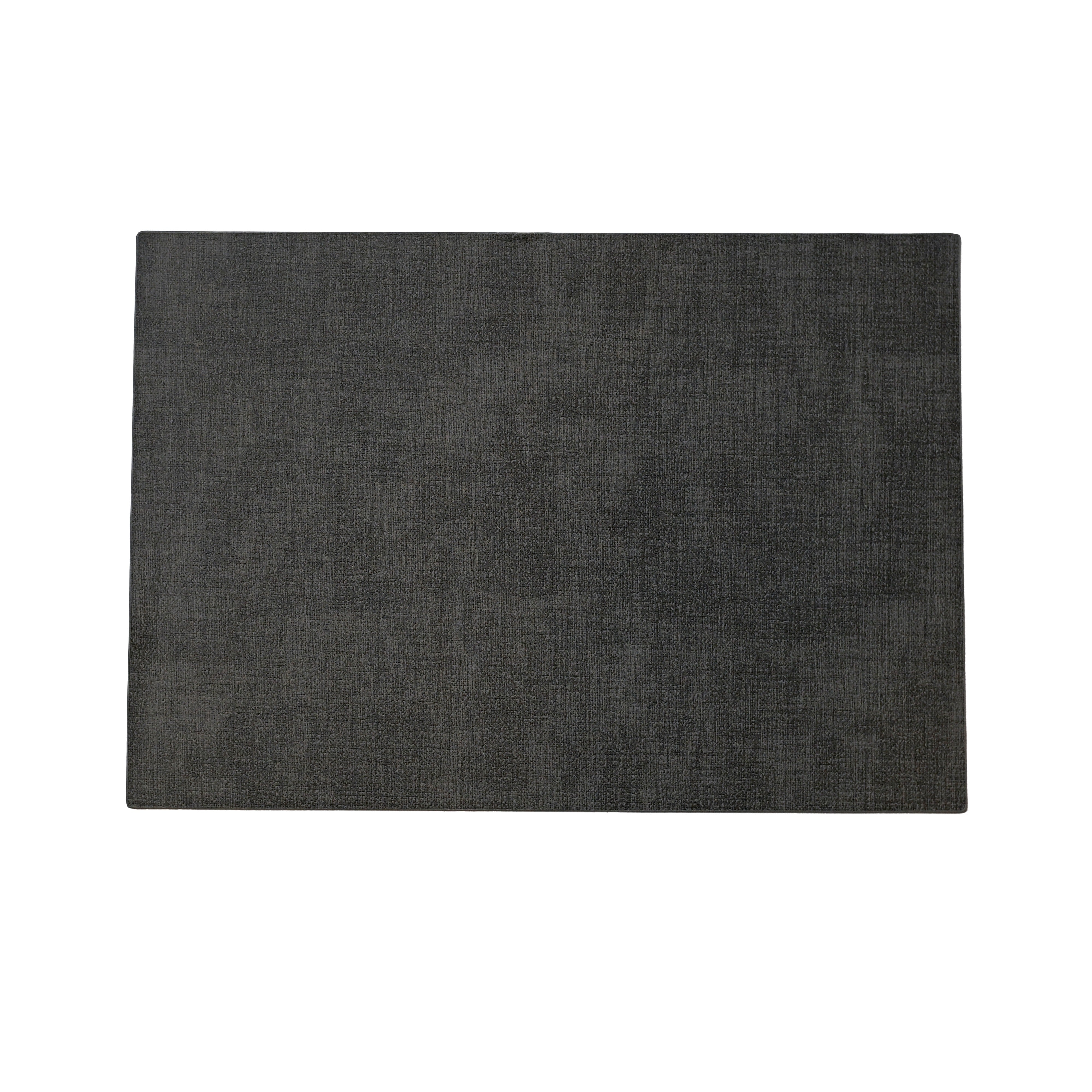 Dark Grey Rectangle Placemat - The Closeout Connection