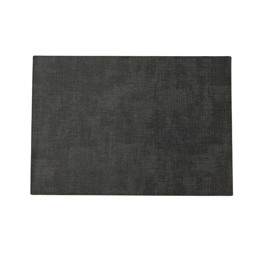 Dark Grey Rectangle Placemat - The Closeout Connection