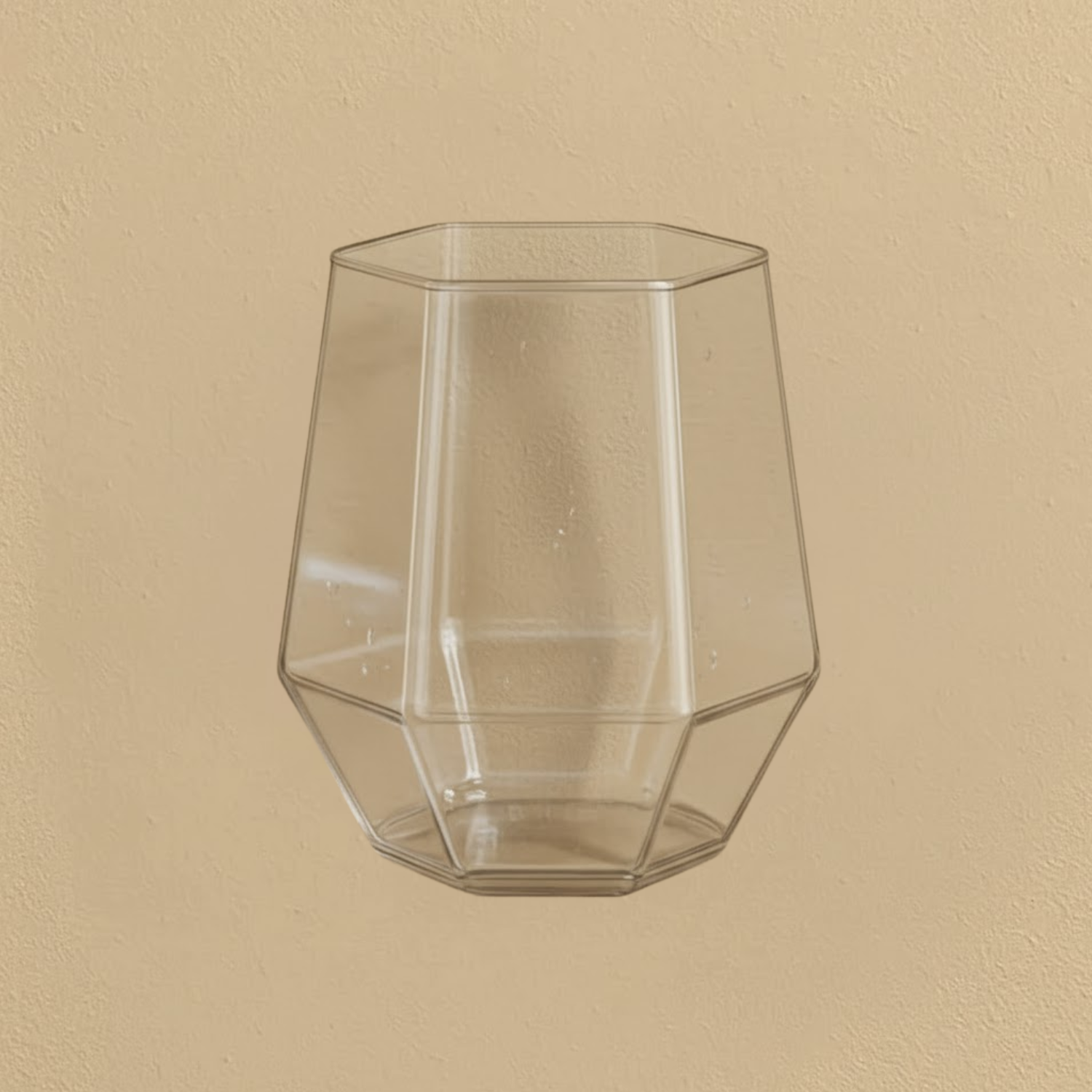 Stemless Goblets Hexagon- 6 Count