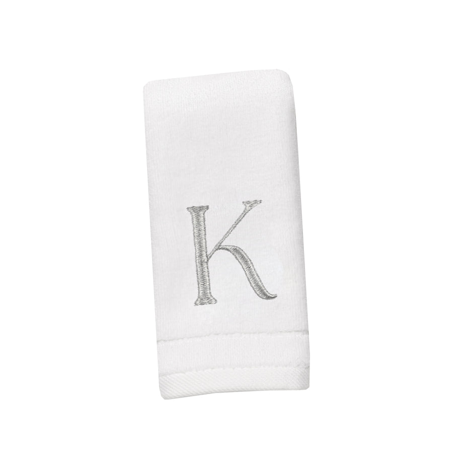 Monogrammed Gold / Silver Hand Towels - The Closeout Connection