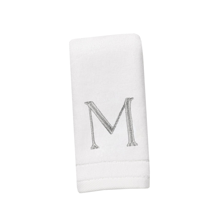 Monogrammed Gold / Silver Hand Towels - The Closeout Connection