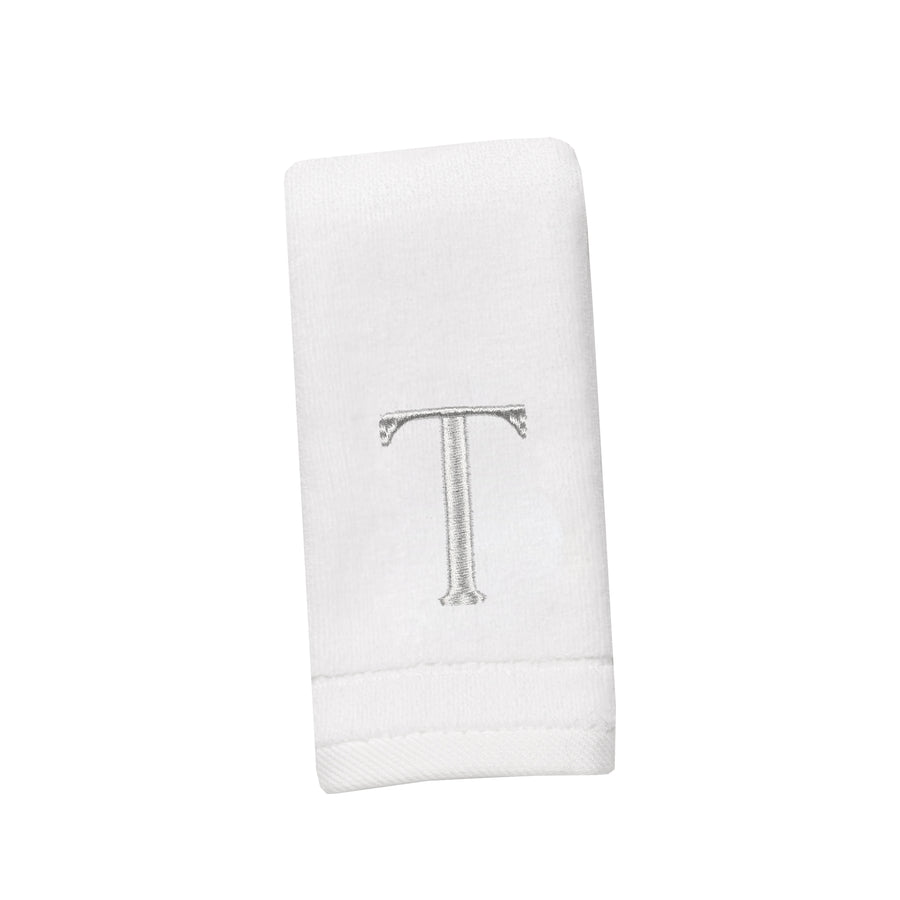 Monogrammed Gold / Silver Hand Towels - The Closeout Connection