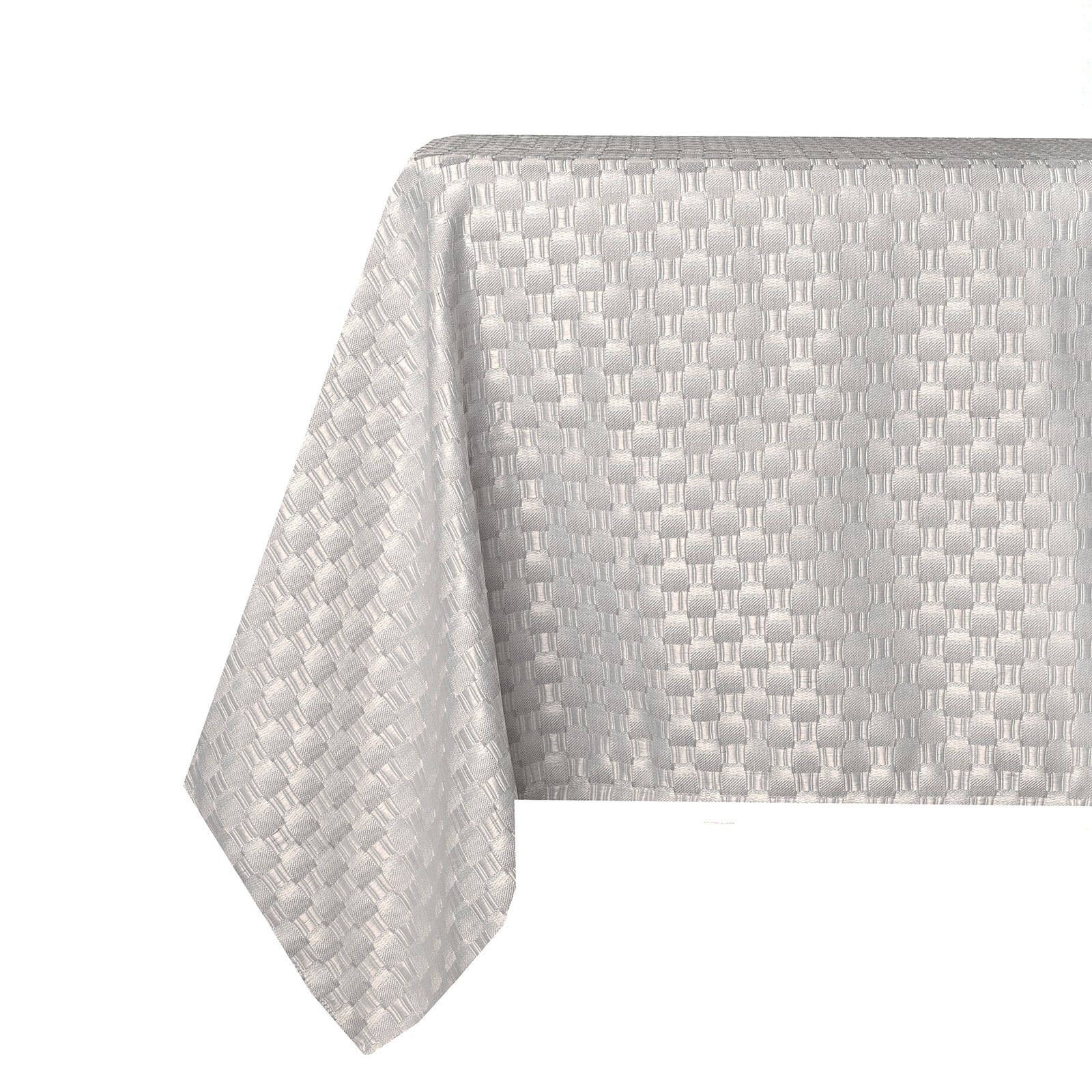 Contessa Silver Tablecloth - The Closeout Connection