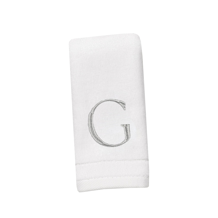 Monogrammed Gold / Silver Bath Towels - The Closeout Connection