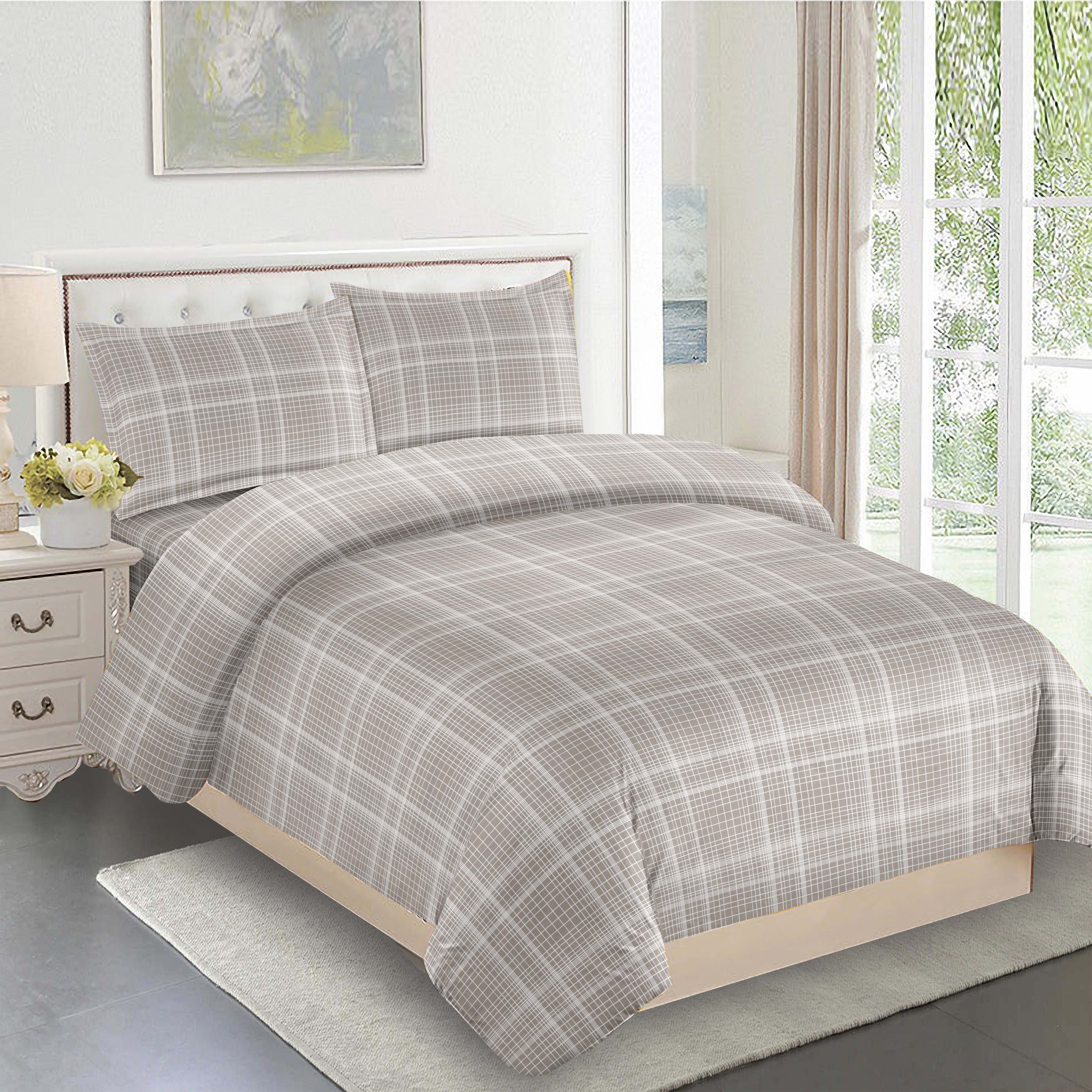 Simple Plaid 6PC Twin Bedding Set