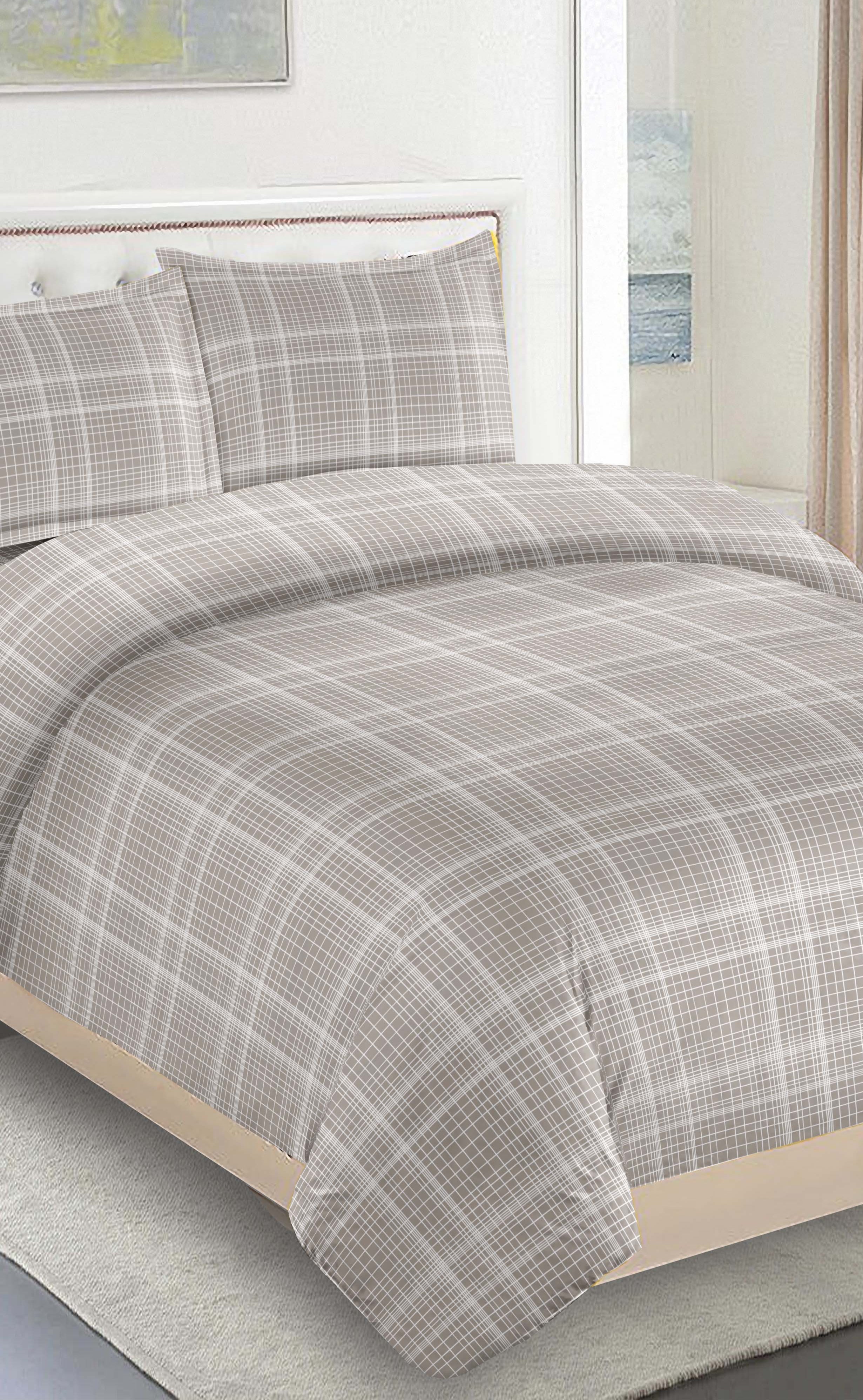 Simple Plaid 6PC Twin Bedding Set