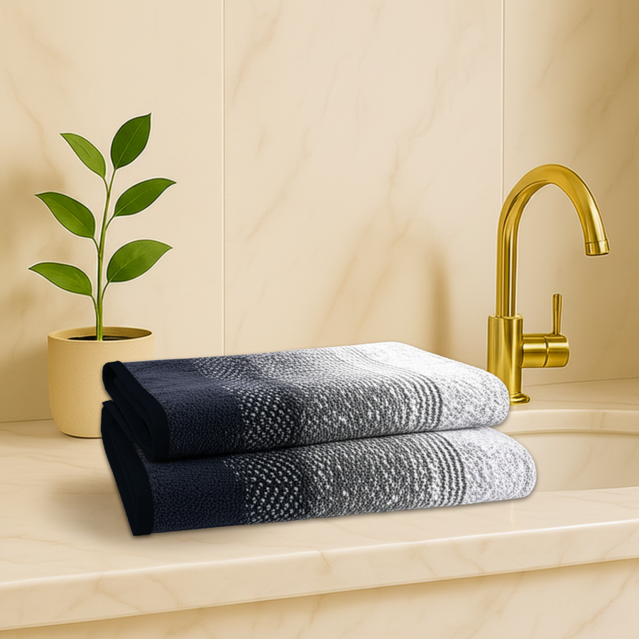Paraguay Black Hand Towel - The Closeout Connection