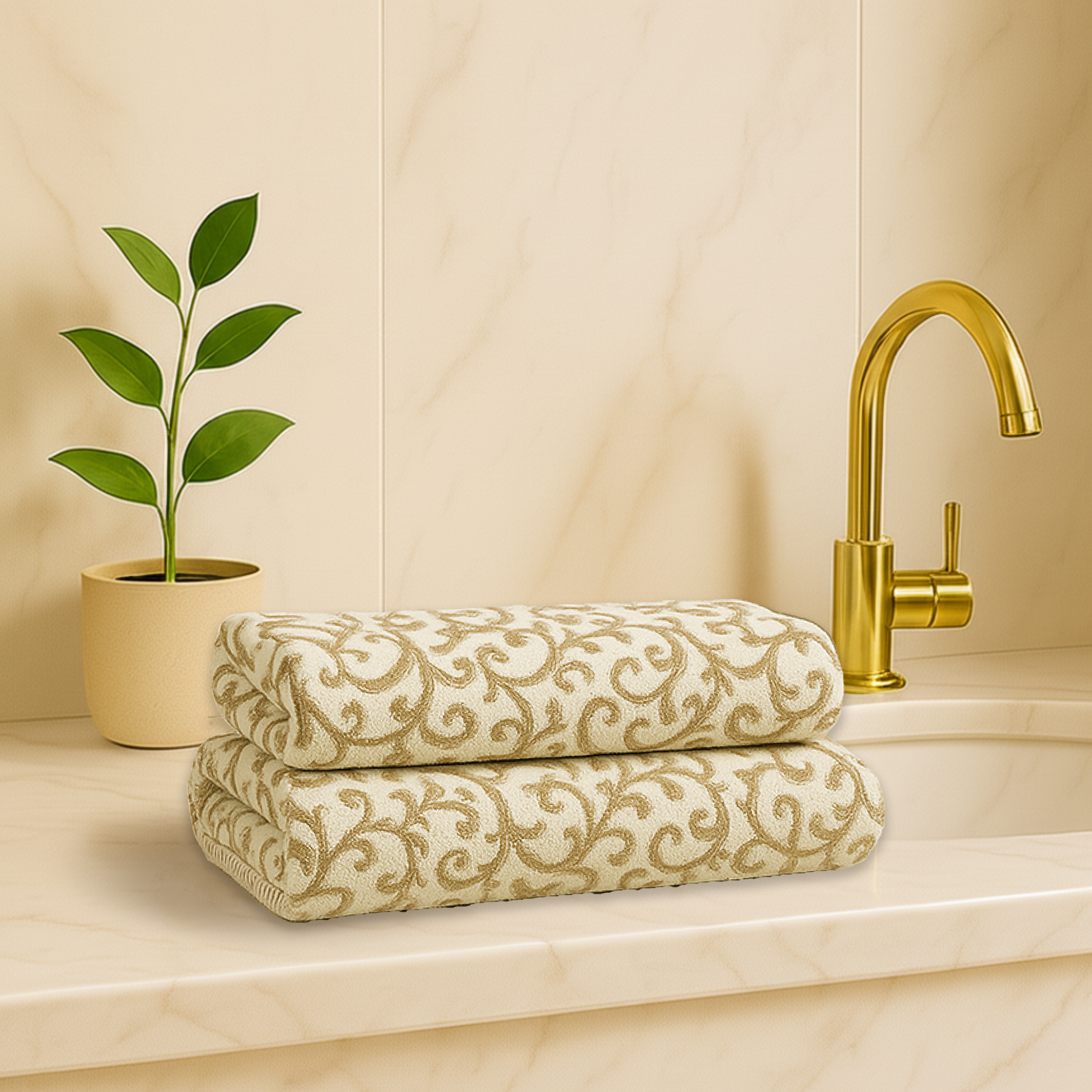 Swival Taupe Hand Towel