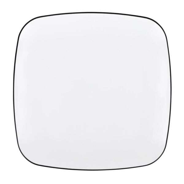 Combo Leafy Black Dinnerware- 32 Count - The Closeout Connection