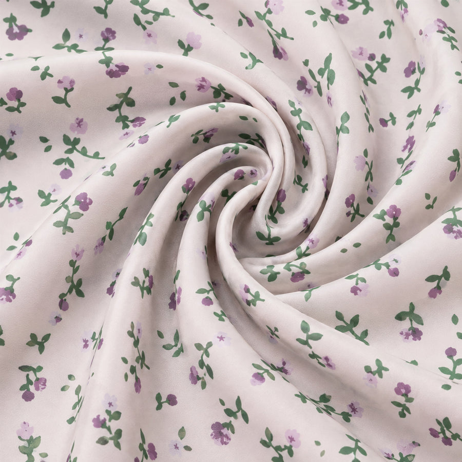 Luxe Wildflower Whirl Bedding Set - fabric close-up