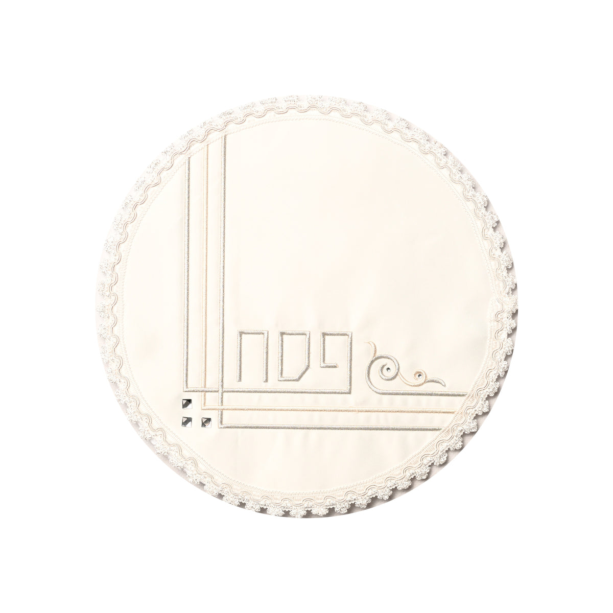 Round Matzah Cover - XR21923DS - The Closeout Connection