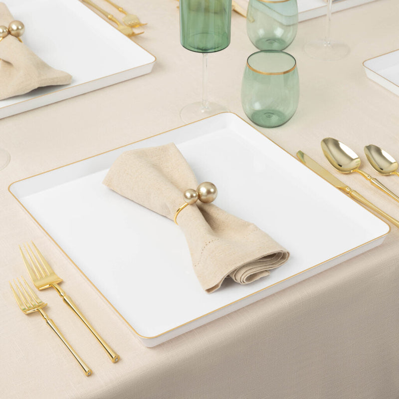 Plastic Dinnerware - Chargers