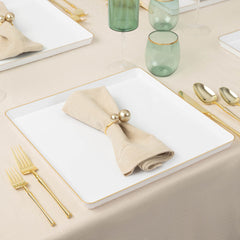 Plastic Dinnerware - Chargers