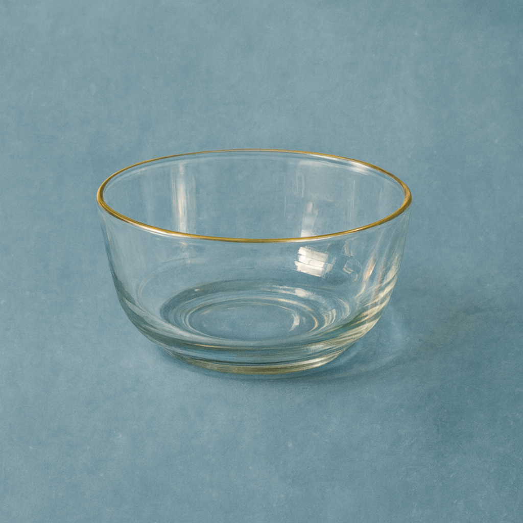 Monte Carlo Gold Rimmed Dessert Cups